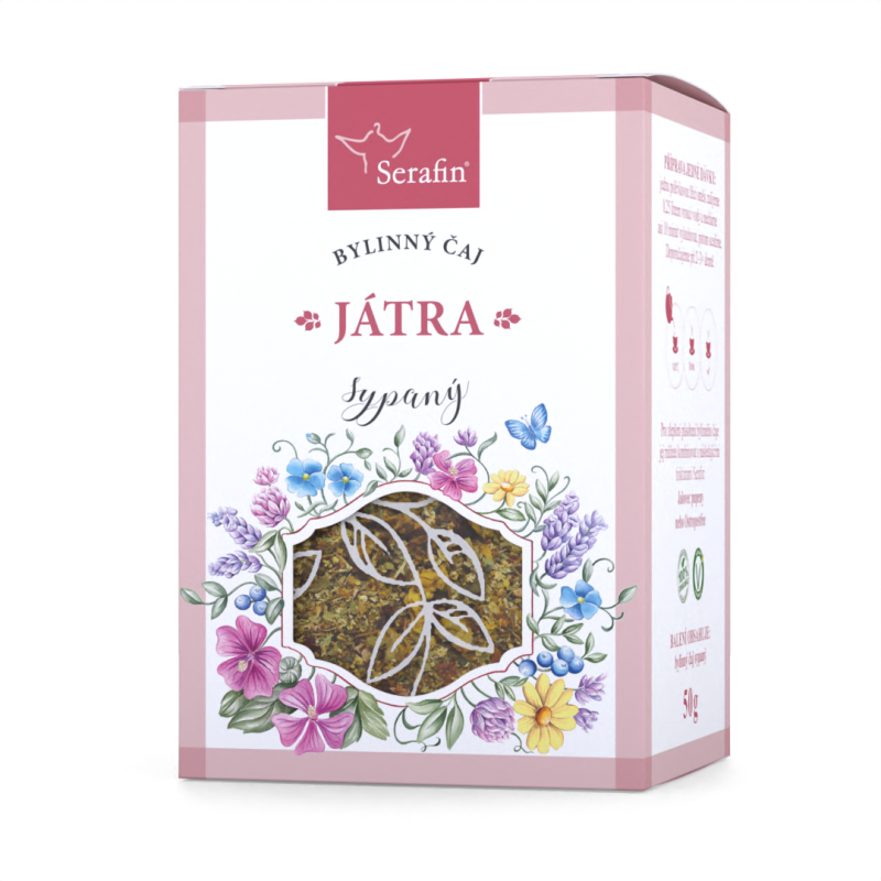 Serafin Játra bylinný čaj sypaný 50 g