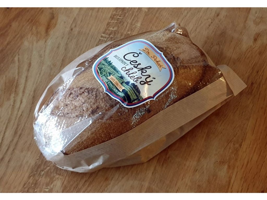 Bezlepkový chléb český 350g