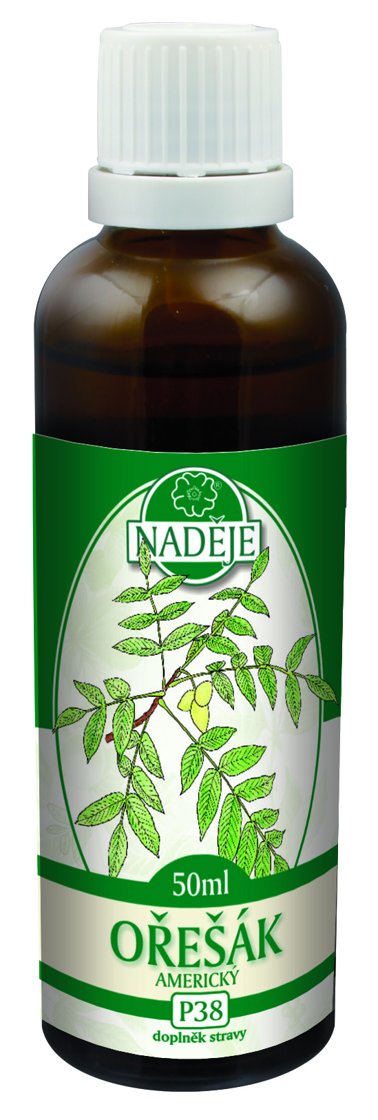 Ořešák americký, černý - tinktura z pupenů
