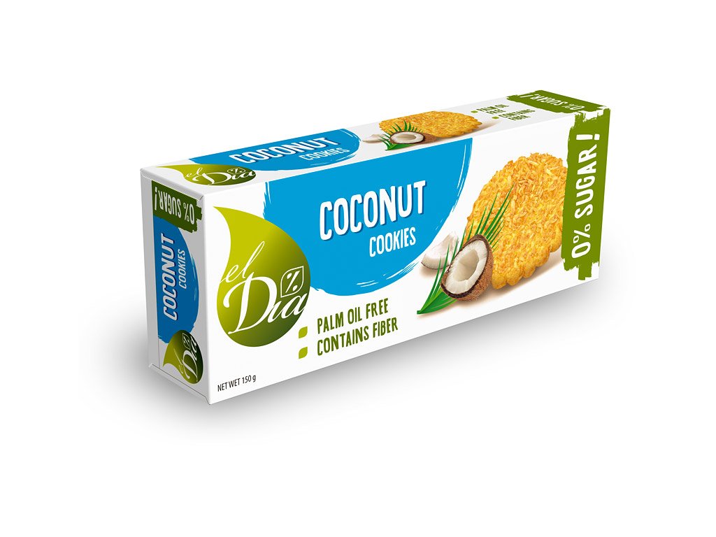 Sušenky bez cukru s kokosem 150g