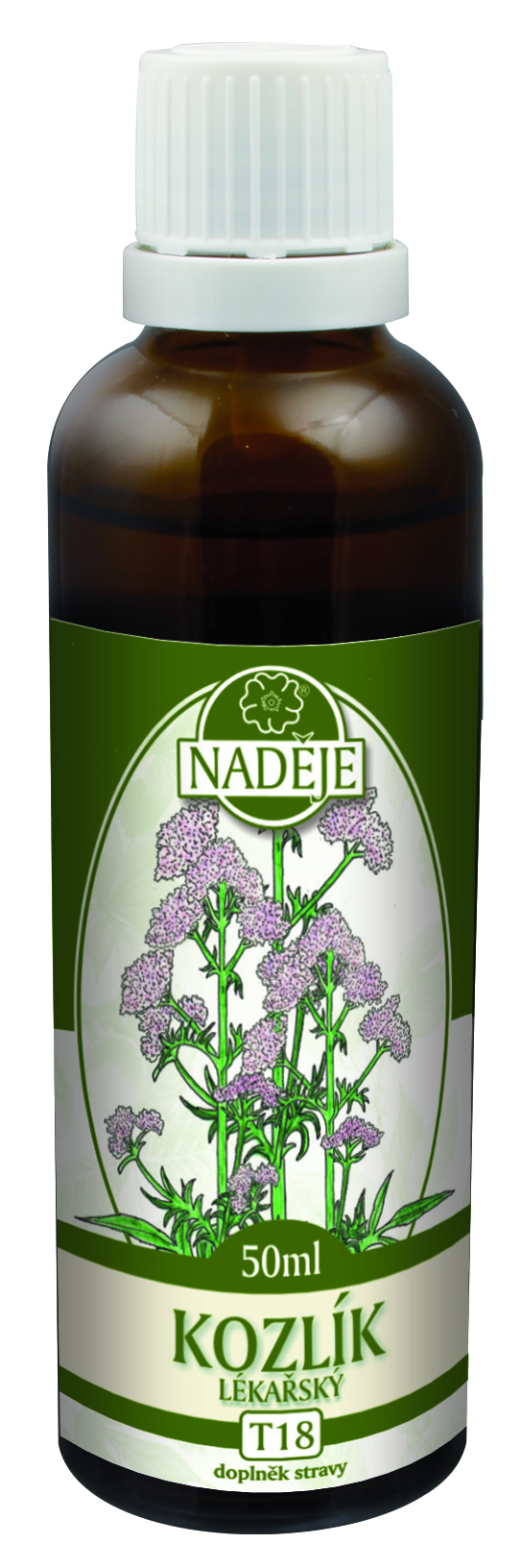 Kozlík lékařský - tinktura z byliny