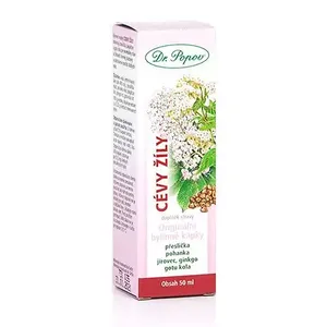 Cévy – žíly, originální bylinné kapky, 50 ml
