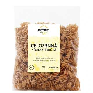 Vřetena pšeničná celozrnná 400 g BIO PROBIO