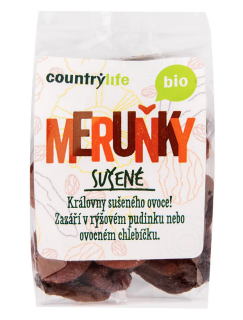 Meruňky sušené 200 g BIO   COUNTRY LIFE