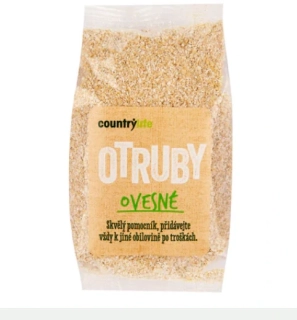 Otruby ovesné 250 g COUNTRY LIFE