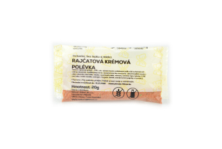 Instantní krémová rajčatová polévka bez lepku a mléka - Natural 20g