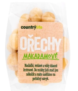 Makadamové ořechy 80 g COUNTRY LIFE