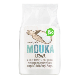 Mouka rýžová 400 g BIO   COUNTRY LIFE
