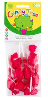 Candy Tree Lízátka s příchutí višeň Bio 7 x 10 g