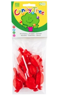 Candy Tree Lízátka s příchutí jahoda Bio 7 x 10 g