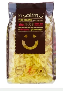 Těstoviny vřetena rýžové bezlepkové 300 g RISOLINO