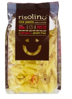 Těstoviny penne rýžové bezlepkové 300 g RISOLINO