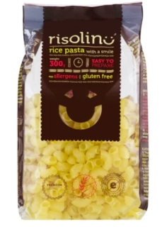 Těstoviny kolínka rýžové bezlepkové 300 g RISOLINO