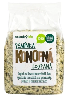 Konopná semínka loupaná 250 g BIO   COUNTRY LIFE