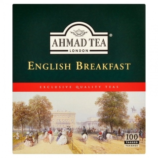 Ahmad Tea English Breakfast  100 sáčků (s úvazkem)