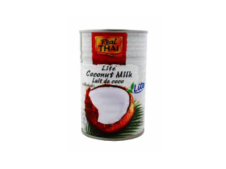 Kokosové mléko - Real Thai 400ml 55% extrakt