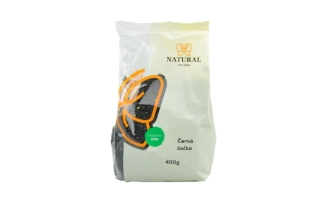 Čočka černá beluga - Natural 400g