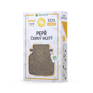 Pepř černý mletý BIO 40g SanusVia