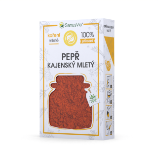 Pepř kajenský mletý BIO 35g SanusVia