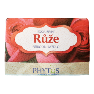 Phytos Růže exkluzivní přírodní mýdlo 120g