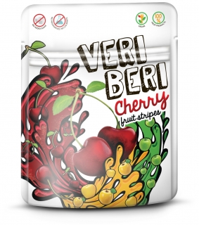 Veri Beri ovocné stripsy Višeň 50g