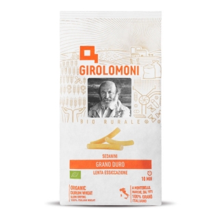 Těstoviny sedanini semolinové 500 g BIO GIROLOMONI