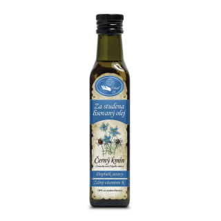 ČERNÝ KMÍN – Za studena lisovaný olej 100 ml Missiva