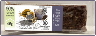 Josef´s snacks Maková tyčinka 33 g