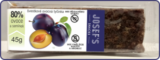 Josef´s snacks Švestková tyčinka 45 g