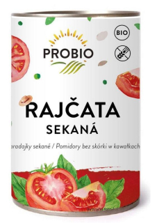 Rajčata sekaná sterilovaná 400 g BIO PROBIO