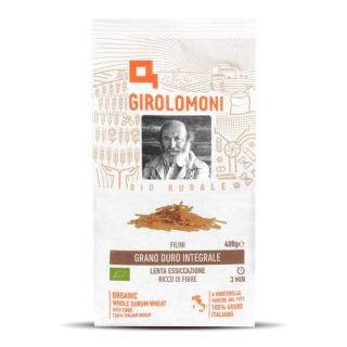 Těstoviny filini celozrnné semolinové 400 g BIO GIROLOMONI