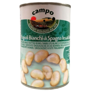 Fazole bílé máslové sterilované 400 g BIO CAMPO