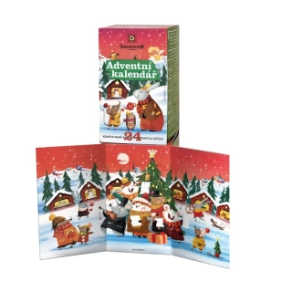 Sonnentor Adventní kalendář 24 druhů čajů