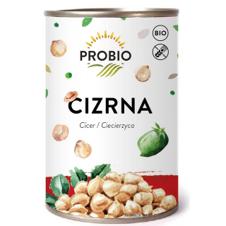 Cizrna sterilovaná 400g PROBIO