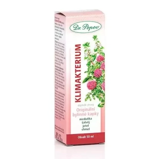 Klimakterium, originální bylinné kapky, 50 ml