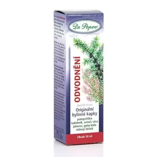 Odvodnění, originální bylinné kapky, 50 ml