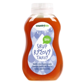 Sirup rýžový tmavý 250 ml/345 g BIO COUNTRY LIFE