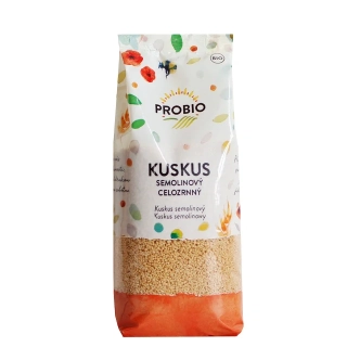 Kuskus semolinový celozrnný 500 g BIO PROBIO