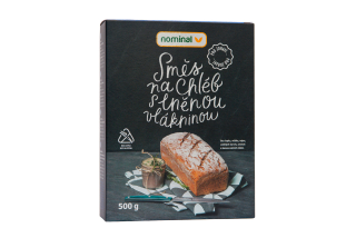 Směs na chléb s lněnou vlákninou bez lepku - Nominal 500g