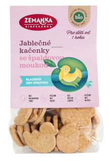 Kačenky jablečné se špaldovou moukou 100 g BIO ZEMANKA
